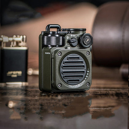 Portable Bluetooth Speaker Retro Outdoor