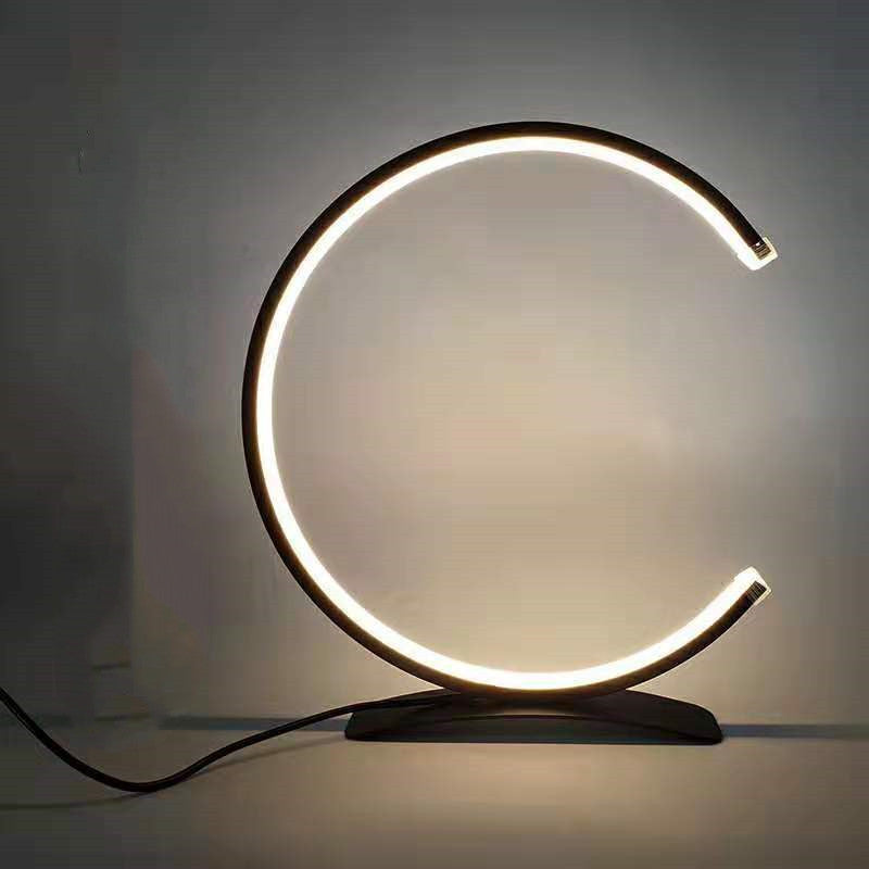 LED Table Lamp Eye Protection Three-tone Light Smart Table Lamp Night Light