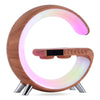 2023 New Intelligent G Shaped LED Lamp Bluetooth Speaker Wireless Charger