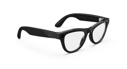 Rayban Meta Skyler Gen2 Shiny Black Clear