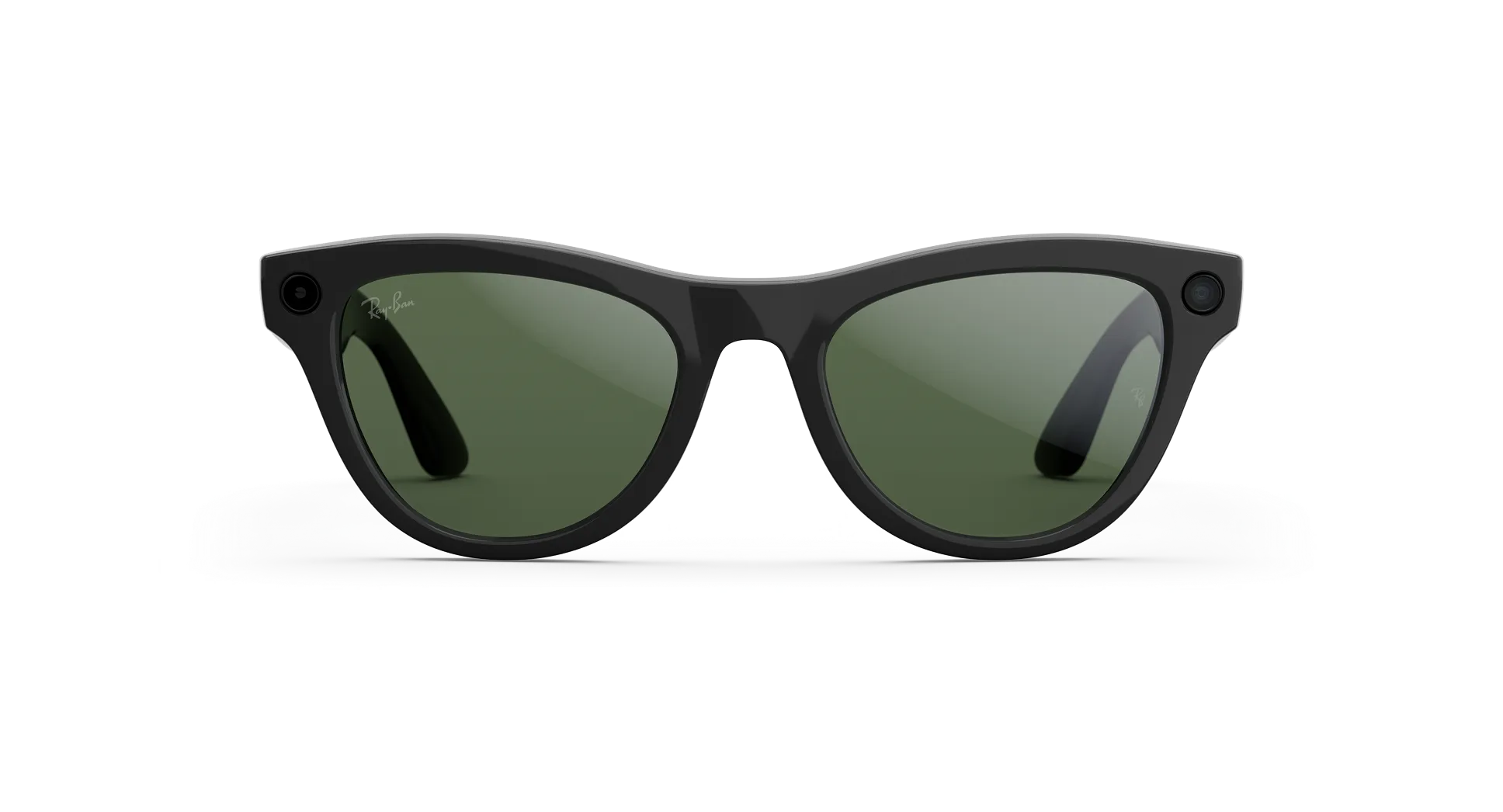 Rayban Meta Skyler Gen2 Shiny Black Transitions Graphite Green