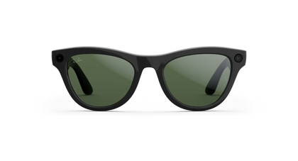 Rayban Meta Skyler Gen2 Shiny Black Transitions Graphite Green